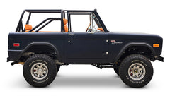 Ford Bronco 1972 Matte Navy Coyote Series with Custom Orange Rolls Royce Interior