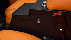 Ford Bronco 1972 Matte Navy Coyote Series with Custom Orange Rolls Royce Interior 5.0L Engine