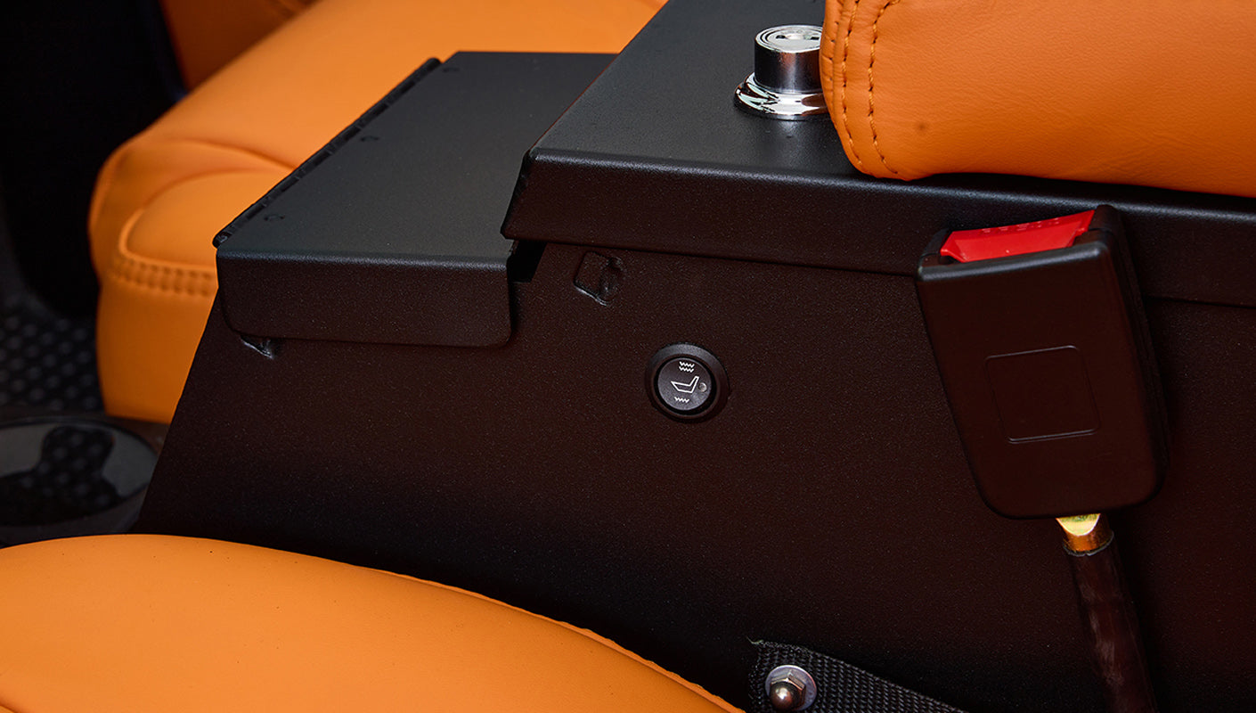 Ford Bronco 1972 Matte Navy Coyote Series with Custom Orange Rolls Royce Interior 5.0L Engine