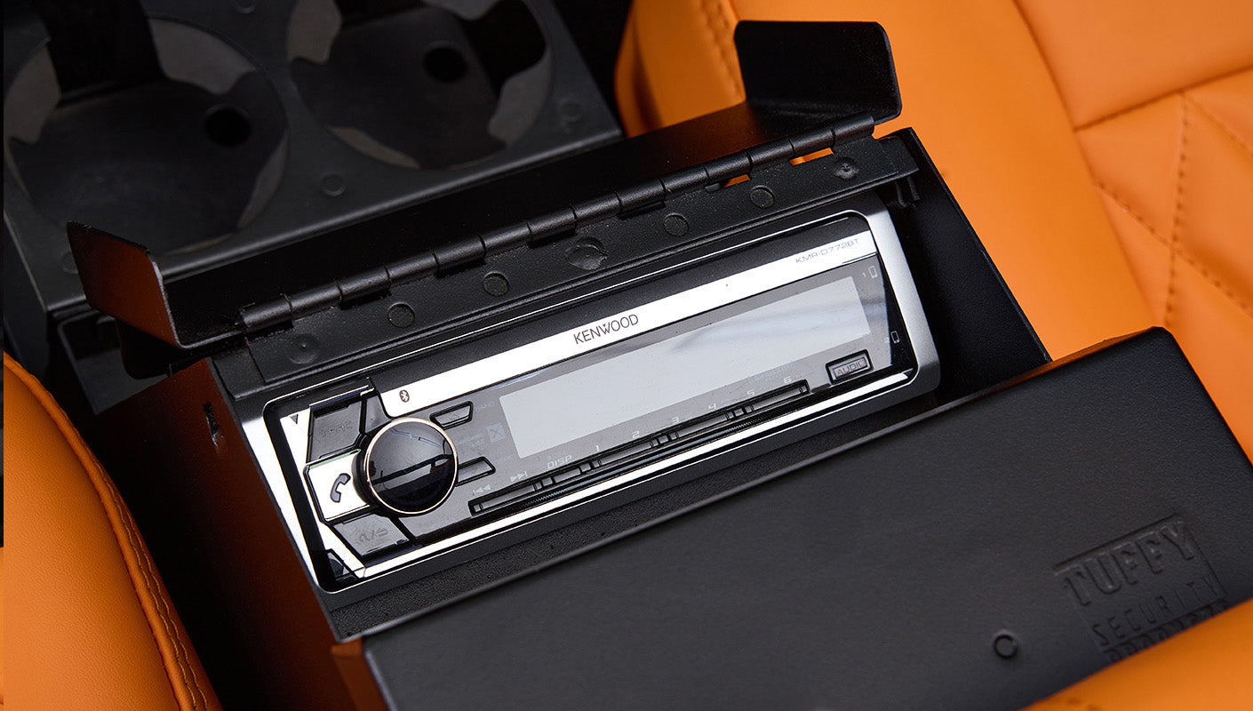 Ford Bronco 1972 Matte Navy Coyote Series with Custom Orange Rolls Royce Interior 5.0L Engine
