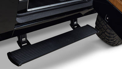 Ford Bronco 1973 Black Coyote Series with Custom Whiskey Diamond Stitch Interior