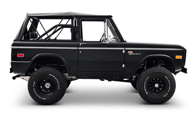 Classic Ford Bronco Ford Bronco 1973 Black Coyote Series Passenger Side series