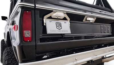 Ford Bronco 1973 Black Coyote Series with Black Soft Top Coyote 5.0L Engine
