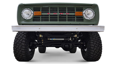 Ford Bronco 1973 Boxwood Green Coyote Series with Ball Glove Interior