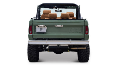 Ford Bronco 1973 Boxwood Green Coyote Series with Ball Glove Interior