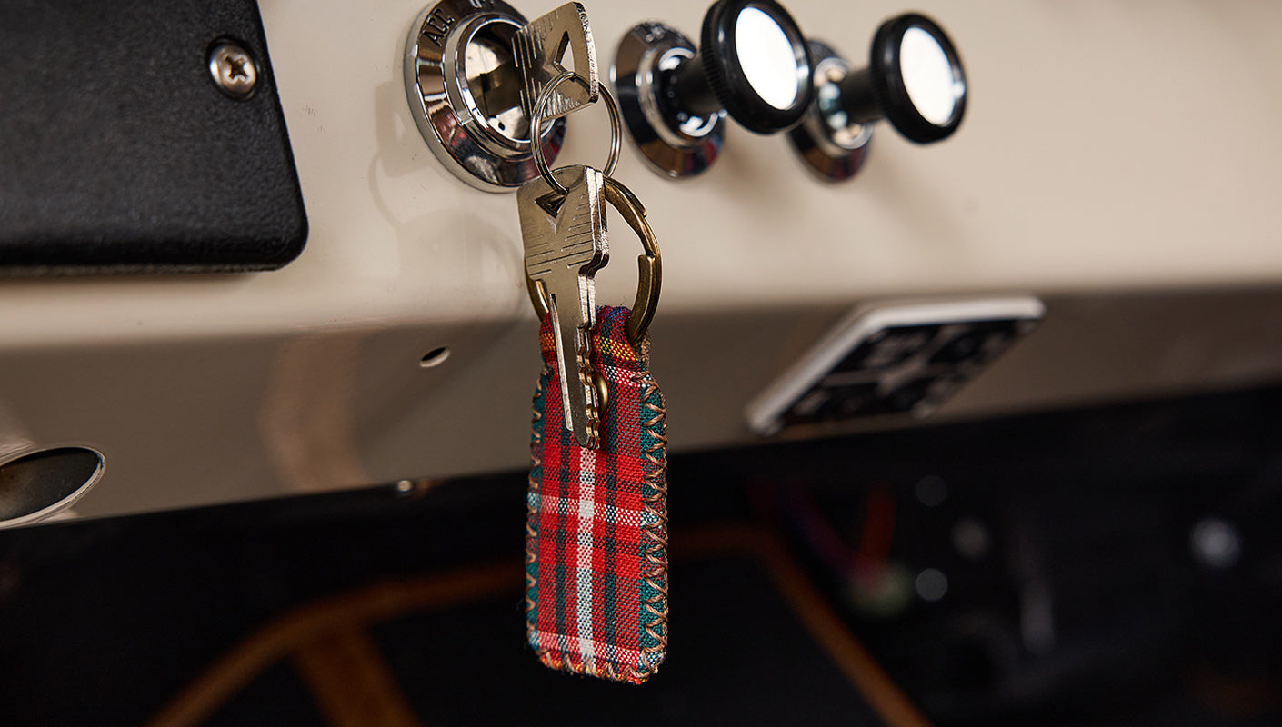 1973 Classic Ford Broncos Coyote Series with Bikini Top & Custom Leather and Tartan Plaid Interior