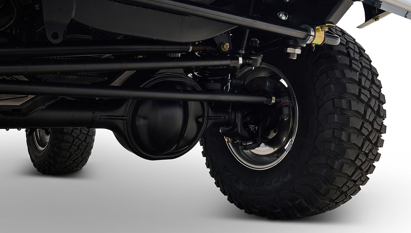 Ford Bronco 1973 Harvest Moon Coyote Series with Custom Whiskey Leather Diamond Stitch Interior