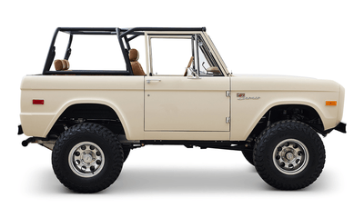 Classic Ford Bronco Ford Bronco 1973 Harvest Moon Coyote Series Passenger Side series