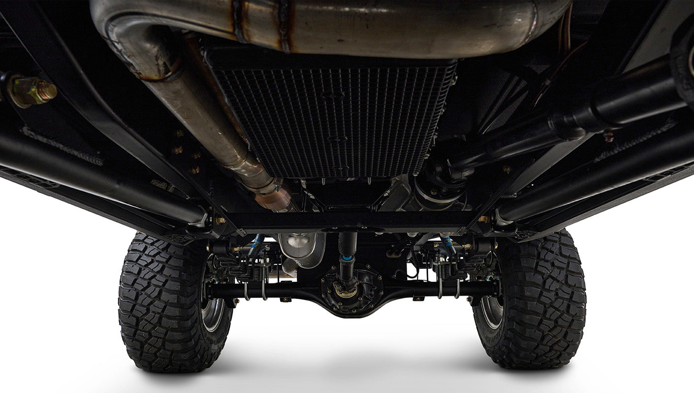 Ford Bronco 1973 Harvest Moon Coyote Series with Custom Whiskey Leather Diamond Stitch Interior