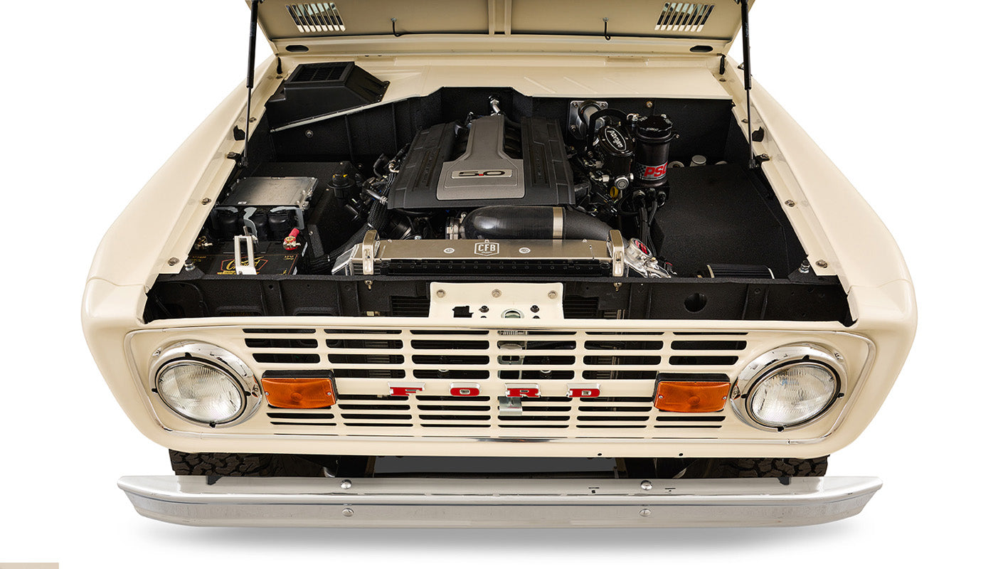 Ford Bronco 1974 Harvest Moon Coyote Series 3rd Gen Coyote 5.0L Engine