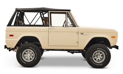 Classic Ford Bronco Ford Bronco 1974 Harvest Moon Coyote Series Passenger Side series