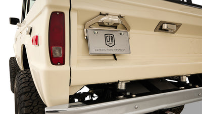 Ford Bronco 1974 Harvest Moon Coyote Series Custom Plate