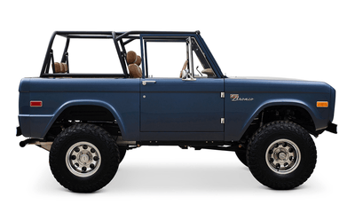 Classic Ford Bronco Ford Bronco 1975 Metallic Navy Coyote Series Passenger Side series