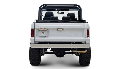 Ford Bronco 1975 Yulong White 302 Series Custom Black Interior