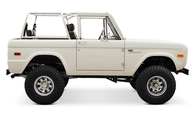 Classic Ford Bronco side profile