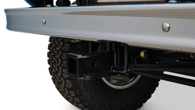 Ford Bronco 1974 Ocean Blue with Tan Soft Top Front Hitch