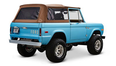 Classic Ford Bronco rear passenger-side view