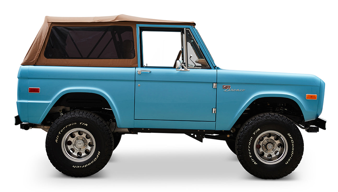 Classic Ford Bronco side profile