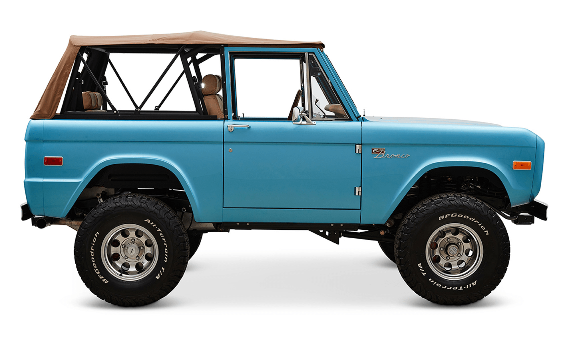 Classic Ford Bronco side profile