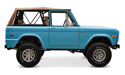 Classic Ford Bronco side profile