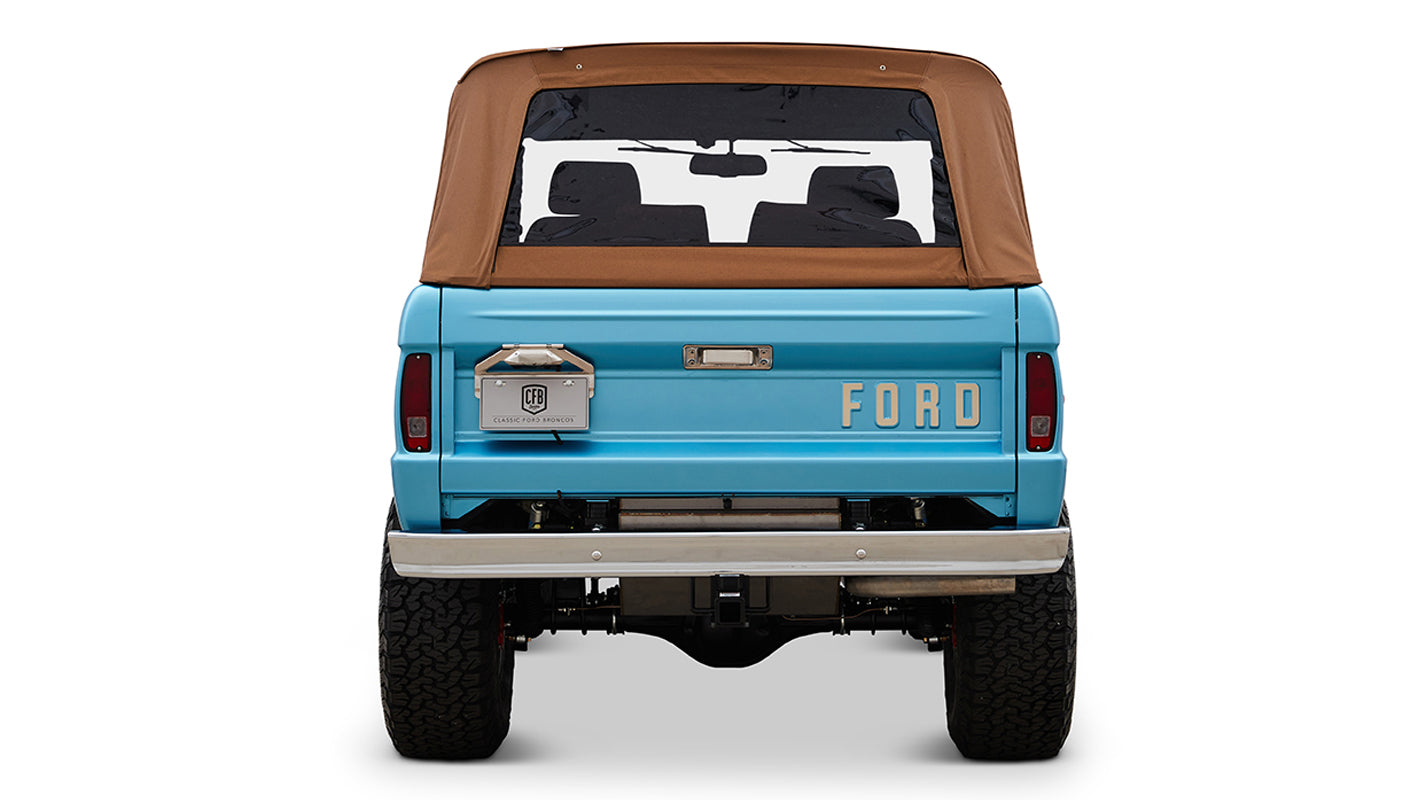 Classic Ford Bronco rear view