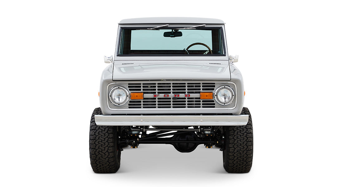 Ford Bronco 1967 Gray Coyote Series Half Cab