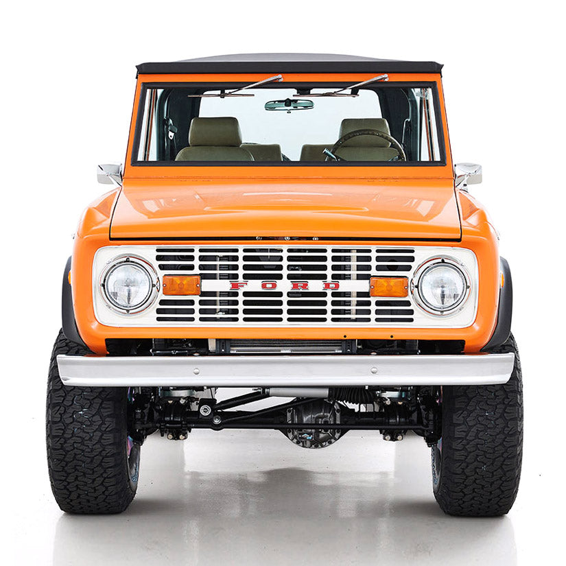 Classic Ford Bronco front view