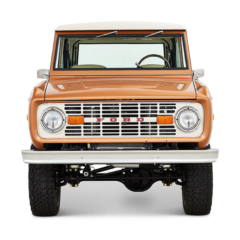 Classic Ford Bronco front view