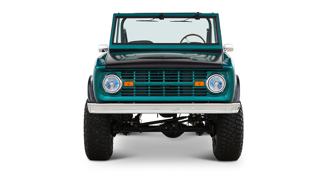 Classic Ford Bronco front view