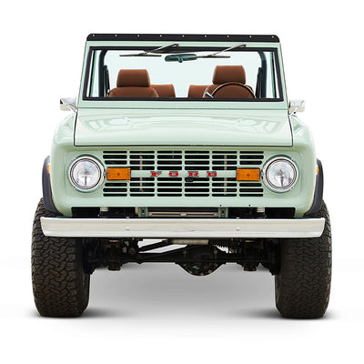 Classic Ford Bronco front view