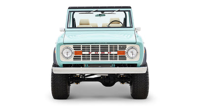 Classic Ford Bronco front view