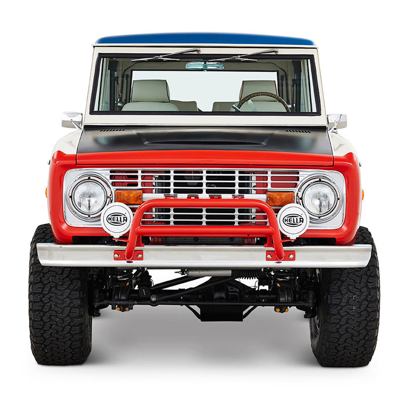 Classic Ford Bronco front view