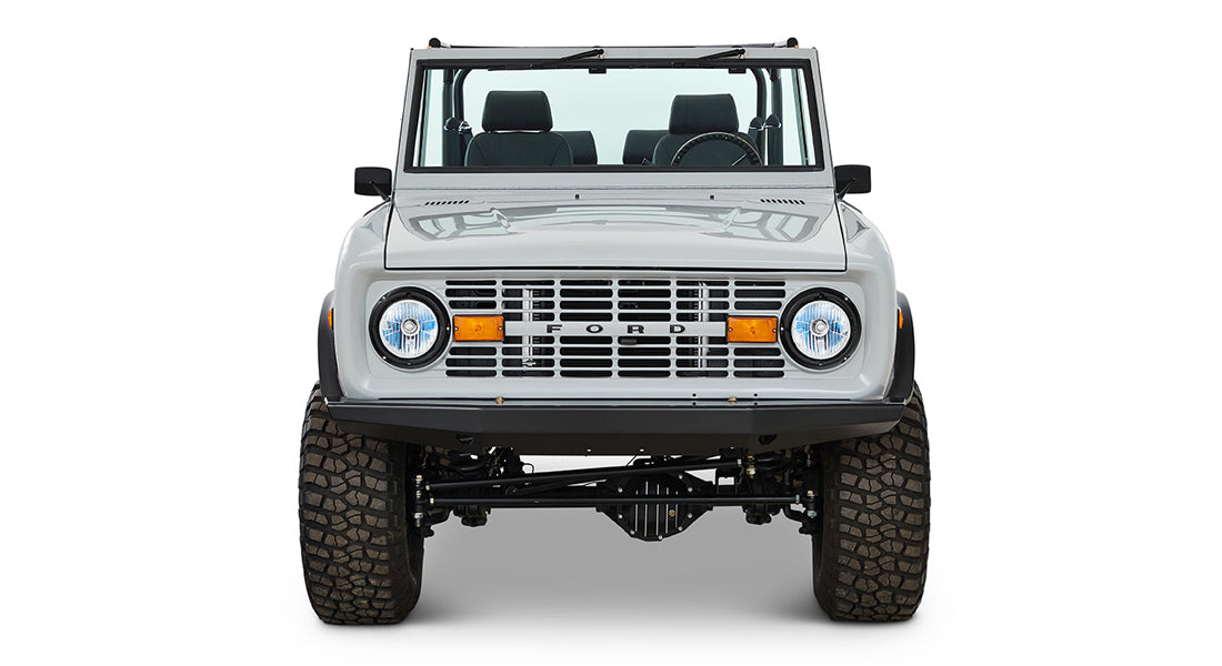 Classic Ford Bronco front view