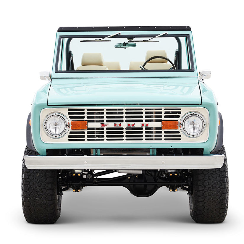 Classic Ford Bronco front view