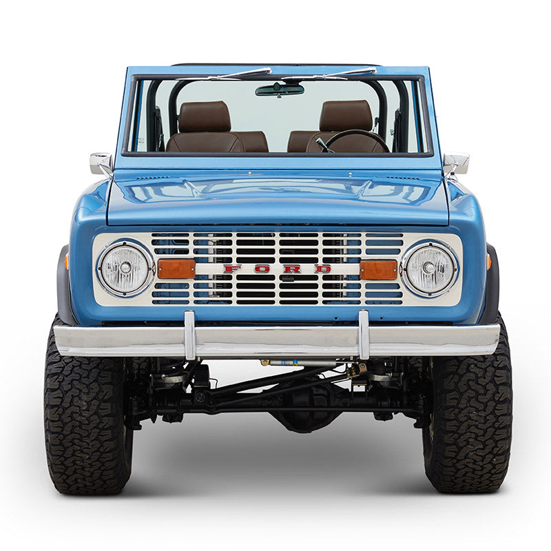 Classic Ford Bronco front view
