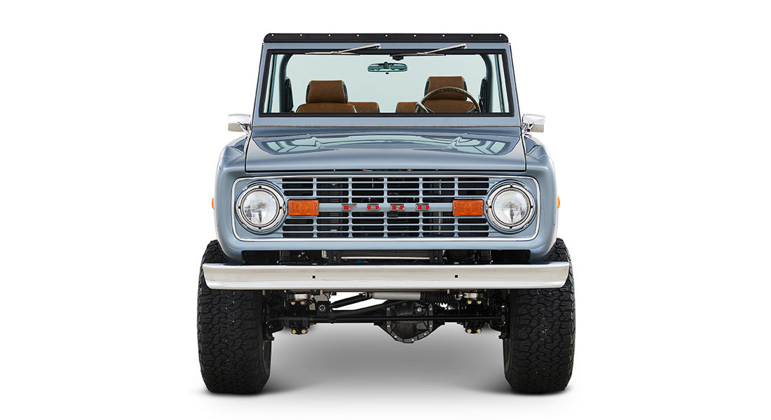 Classic Ford Bronco front view