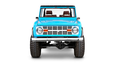 Classic Ford Bronco front view