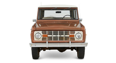 Classic Ford Bronco front view