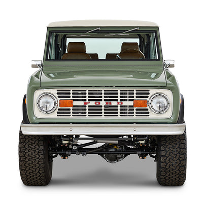 Classic Ford Bronco front view
