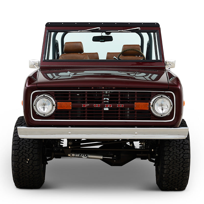 Classic Ford Bronco front view