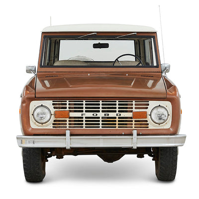 Classic Ford Bronco front view