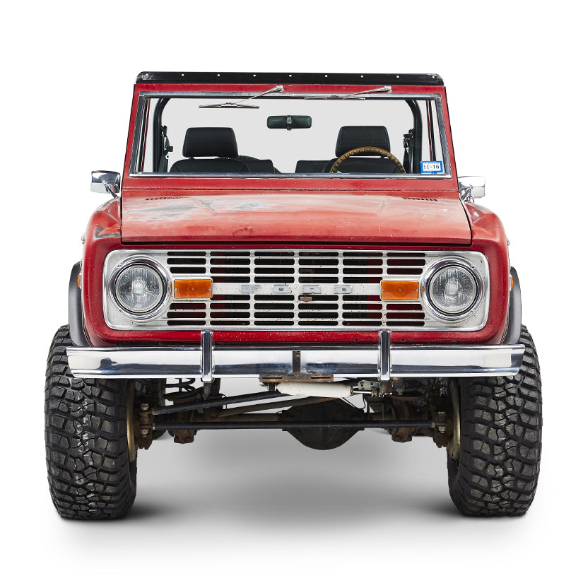 Classic Ford Bronco front view