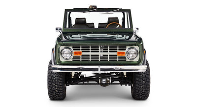 Classic Ford Bronco front view