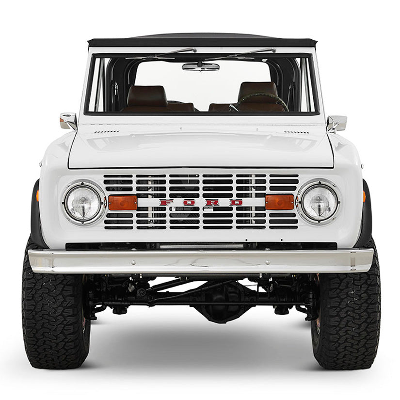 Classic Ford Bronco front view