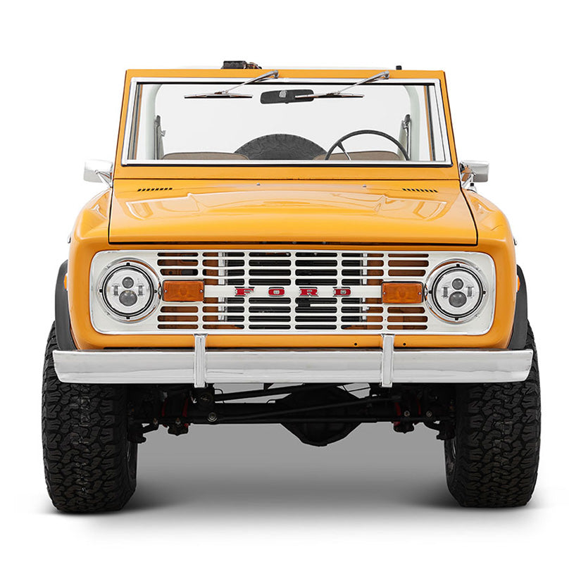 Classic Ford Bronco front view