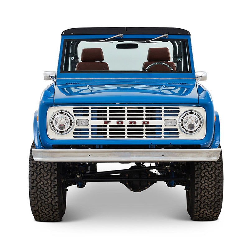 Classic Ford Bronco front view