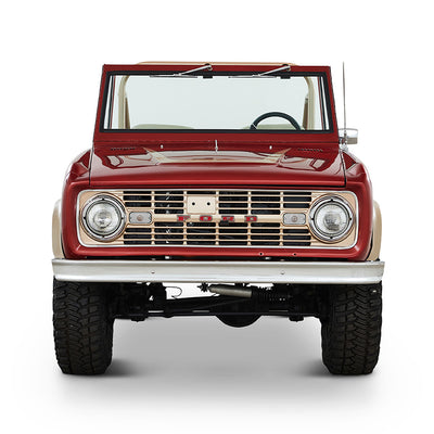Classic Ford Bronco front view