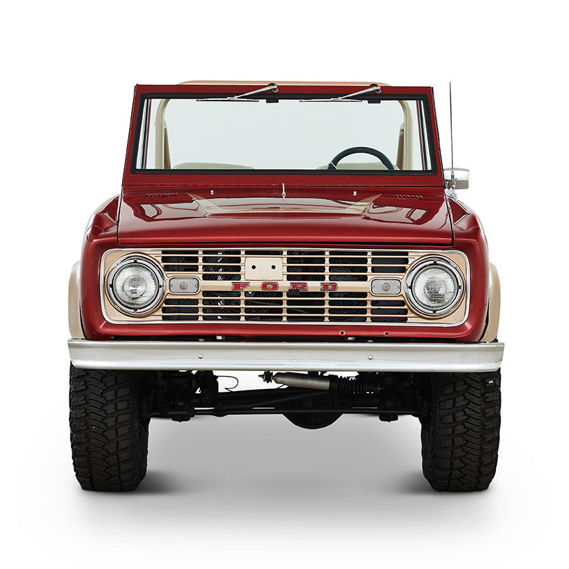 Classic Ford Bronco front view