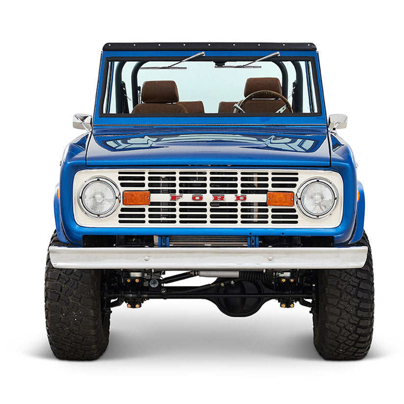 Classic Ford Bronco front view