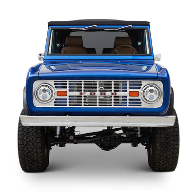 Classic Ford Bronco front view